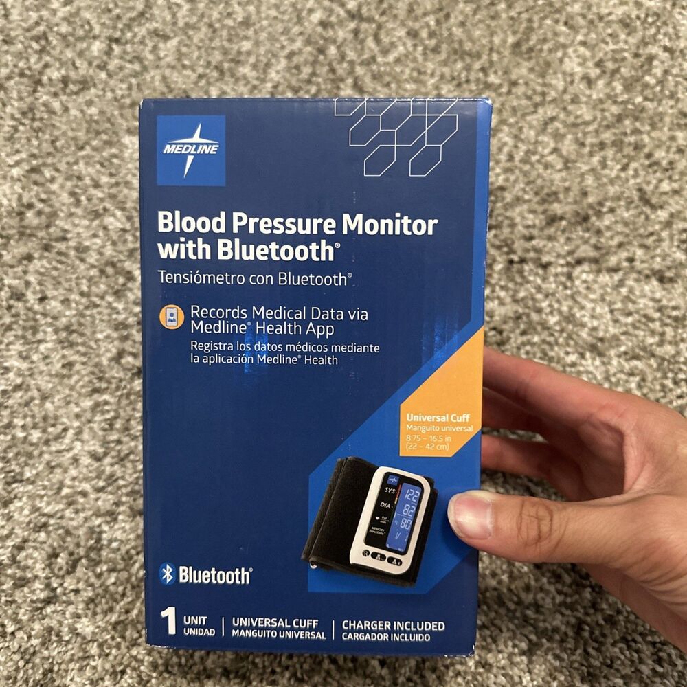Medline Blood Pressure Monitor with Bluetooth Brand New